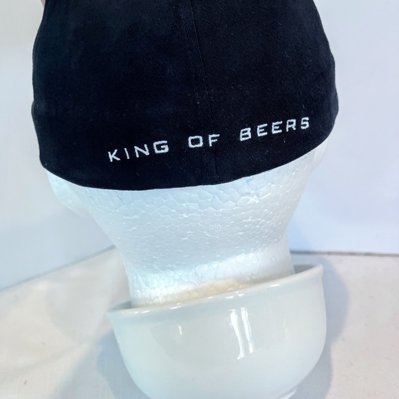 Budweiser King of Beers Navy and Red Hat/Cap - Picture 5 of 7